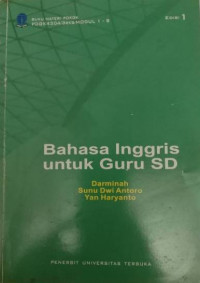 Image of Bahasa Inggris untuk Guru SD