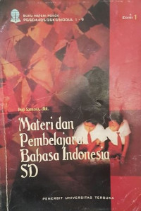 Image of Materi dan Pembelajaran Bahasa Indonesia SD