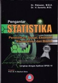 Pengantar Statistika: untuk Penelitian: Pendidikan, Sosial, Ekonomi Komunikasi, dan Bisnis