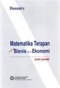 Matematika Terapan untuk Bisnis dan Ekonomi (Edisi Kedua)
